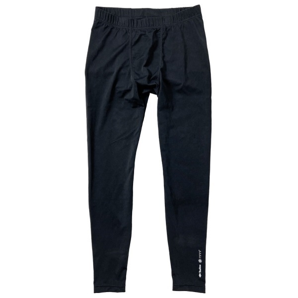 冷感アンダータイツ【アンダータイツ/日焼け対策/暑さ対策/フリーズテック/氷撃/リベルタ】(ブラック-L)